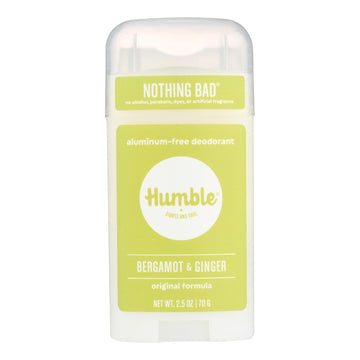 Humble Brands - Deod Bergamont Ginger - EA of 1-2.5 OZ
