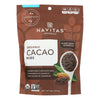 Navitas Organic Raw Cacao Nibs, 8 Oz, Case of 12