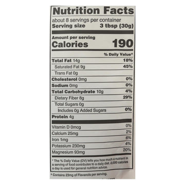 Navitas Organic Raw Cacao Nibs, 8 Oz, Case of 12