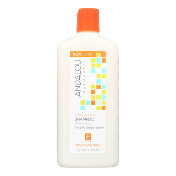 Andalou Moisture Rich Argan & Sweet Orange Shampoo 11.5oz