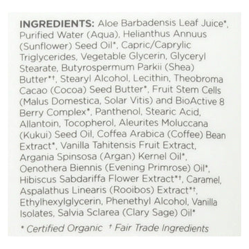 Andalou Naturals Kukui Cocoa Body Butter - 8 Fl Oz