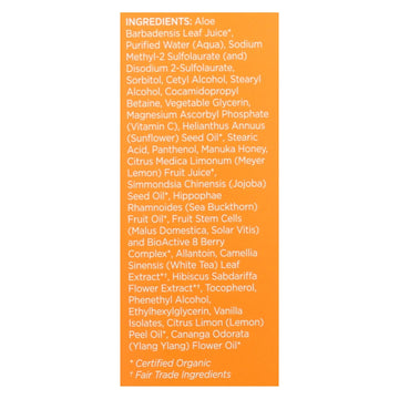 Andalou Naturals Meyer Lemon Cleanser for Combo Skin 6oz