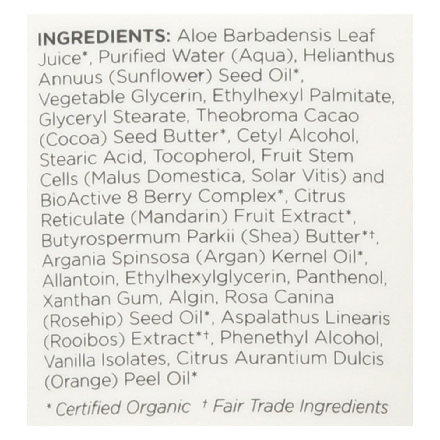 Andalou Body Lotion - Mandarin Vanilla - 8 Fl Oz