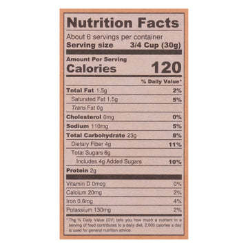Lovebird - Cereal Honey Grain Fr - Case Of 6-7 Oz