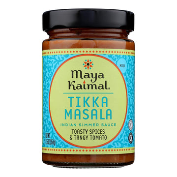 Maya Kaimal Tikka Masala Simmer Sauce - Case Of 6 - 12.5 Oz.