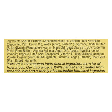 One With Nature Dead Sea Mineral Lemon Verbena Soap - 7 Oz