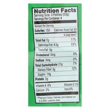 Organic Mint Chocolate Honey Patties - 6 Pack, 4.66 oz.