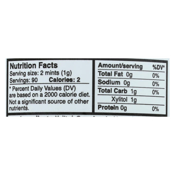 Epic Dental Peppermint Xylitol Mints, 180 ct