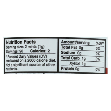 Epic Dental Cinnamon Xylitol Mints, 180 Count Bottle