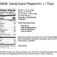 Hand-Spun Jumbo Candy Cane - Peppermint - 1.75 oz