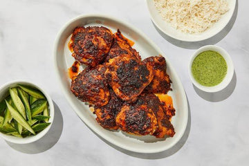 Indian Chicken Spice Set – Chicken Curry, Tandoori Chicken & Masala Wings | 3 Classic Dishes, Pre-Measured | moji masala®
