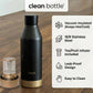 Clean Bottle 17 Oz Insulated Water bottle | Fruit Infuser and Removable Bottom