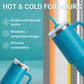 THE CLEAN HYDRATION CO. Insulated Ceramic Coated 40 oz Tumbler with Handle - (Aqua)