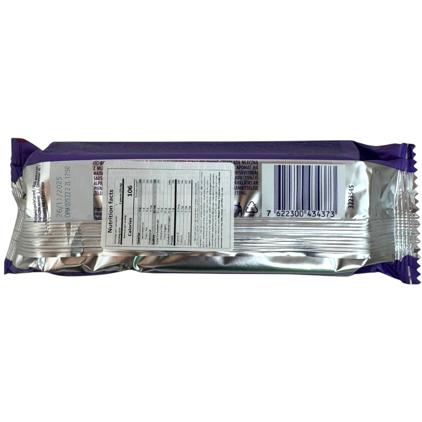 Milka Raspberry Chocolate Jaffa Snacks – 147g