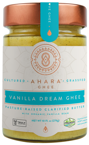 Grass-Fed Vanilla Dream Ghee | Ahara Rasa
