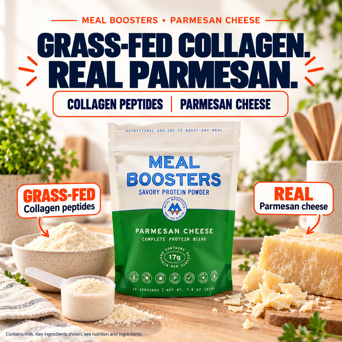 Parmesan Cheese - Collagen Protein
