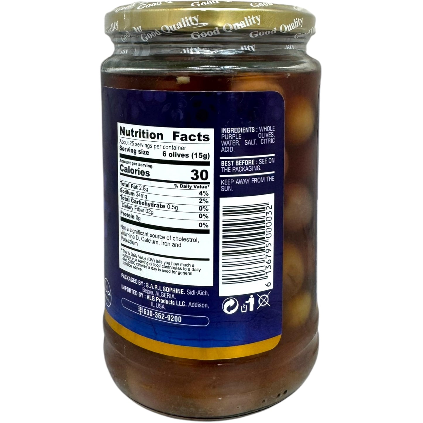 Premium Purple Olives Mediterranean Delicacy