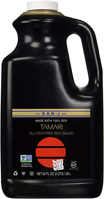 SANJ TAMARI SOY SAUCE GF ( 6 X 64 OZ   )