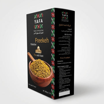 YAFA Freekeh Palestine 500g - Smoked Green Wheat Grain