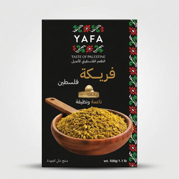YAFA Freekeh Palestine 500g - Smoked Green Wheat Grain