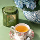 Green Tea with Coconut, Ginger and Vanilla, HRP Tin of 30 Sachets