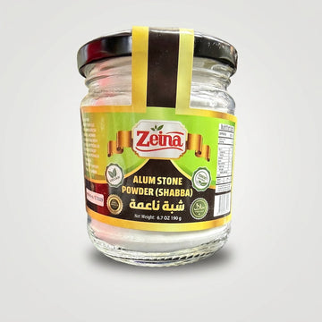 Zeina Alum Stone Powder (Shabba) 190g - Halal Vegan Natural Powder