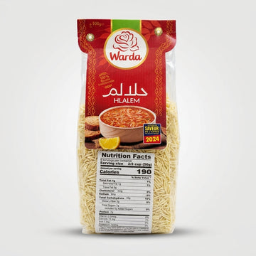 Warda Hlalem 500g - Traditional Algerian Soup Pasta