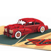 Happy Birthday Classic Car 5''x7'' Card, Birthday Cards