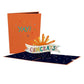 Congrats Explosion 5''x7'' Card, Pop-Up Cards