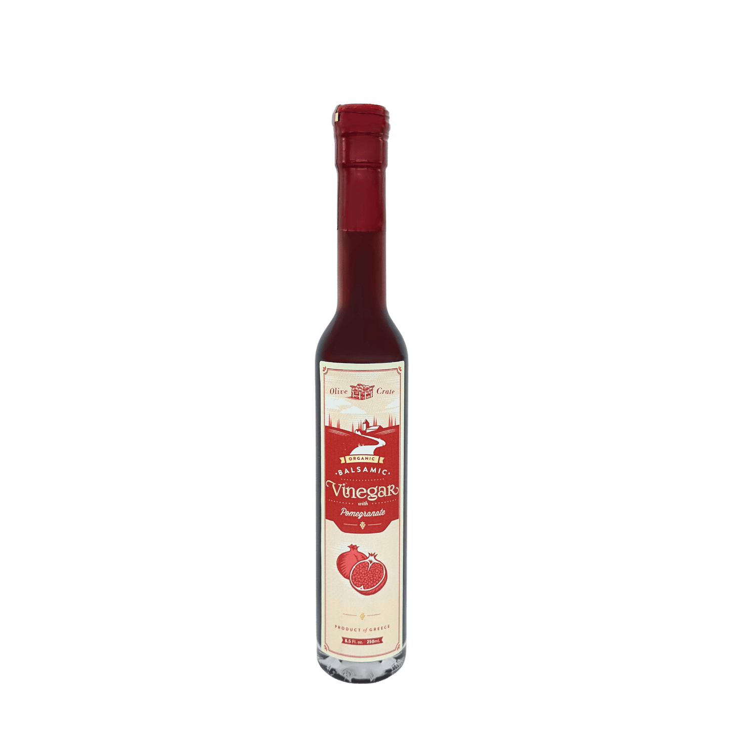 Organic Pomegranate Balsamic Vinegar | Greek Agiorgitiko (St. George's)