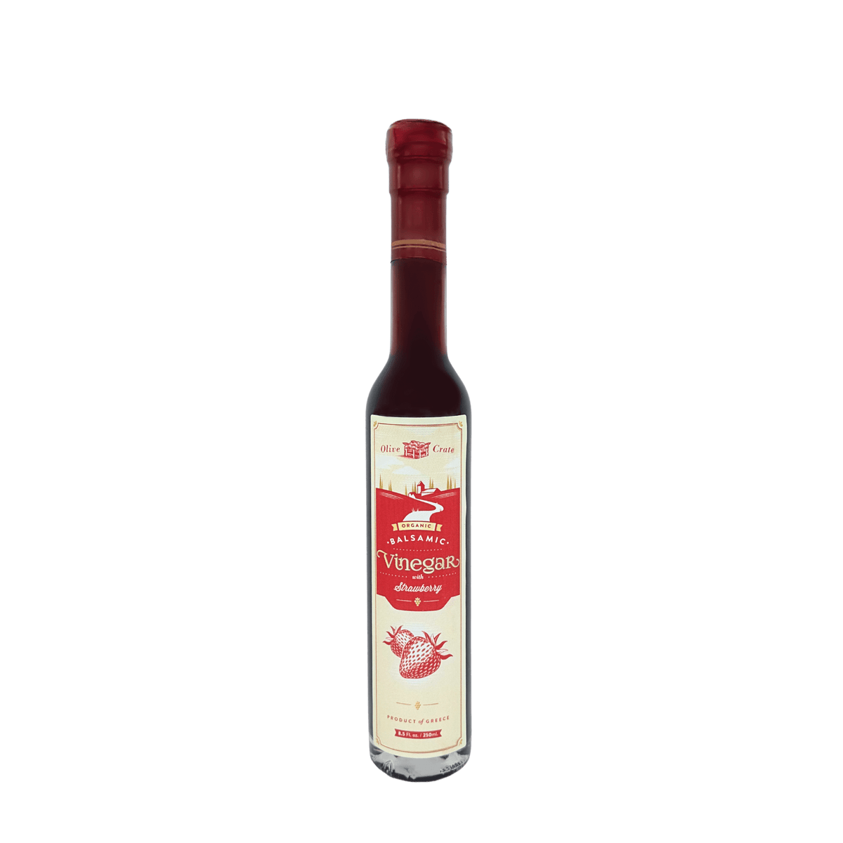 Organic Strawberry Balsamic Vinegar | Greek Agiorgitiko (St. George's)