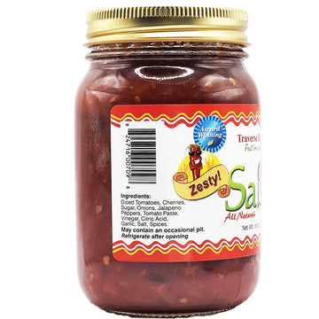 Cherry Salsa  - Zesty (spicy but not too hot!), 16 oz