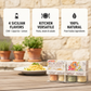 Artigiani dei Sapori, 4 Flavor Pack, Infused Sicilian Salts