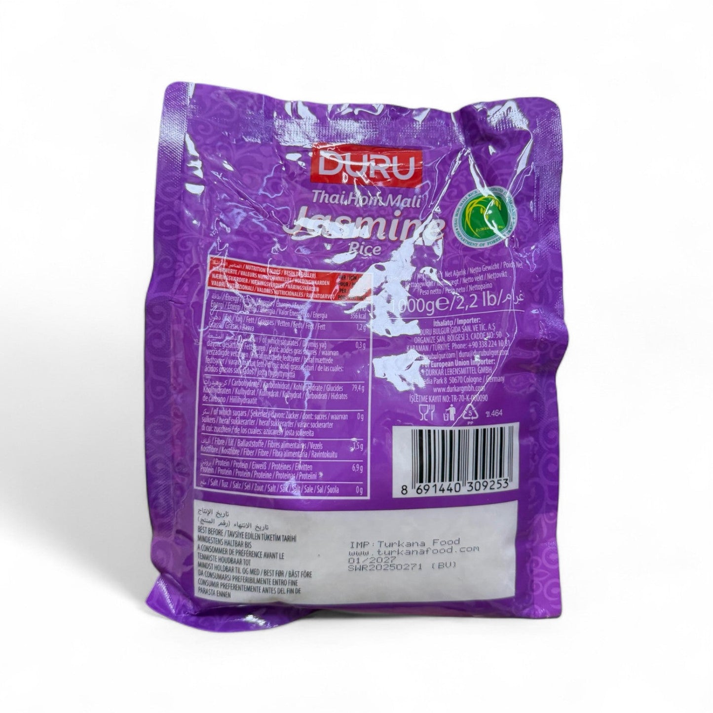 Duru Basmati Rice – 4.5 Kg