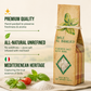Artigiani dei Sapori, Sicilian Sea Salt with Basil, 7oz  (198g)