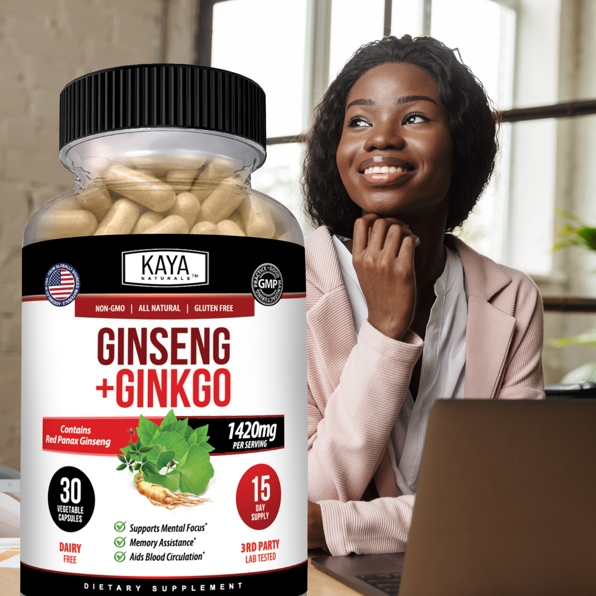 Ginseng + Ginkgo