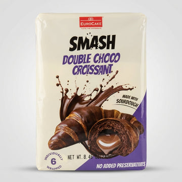 Eurocake Smash Double Choco Croissant 8.46 oz - Made with Sourdough