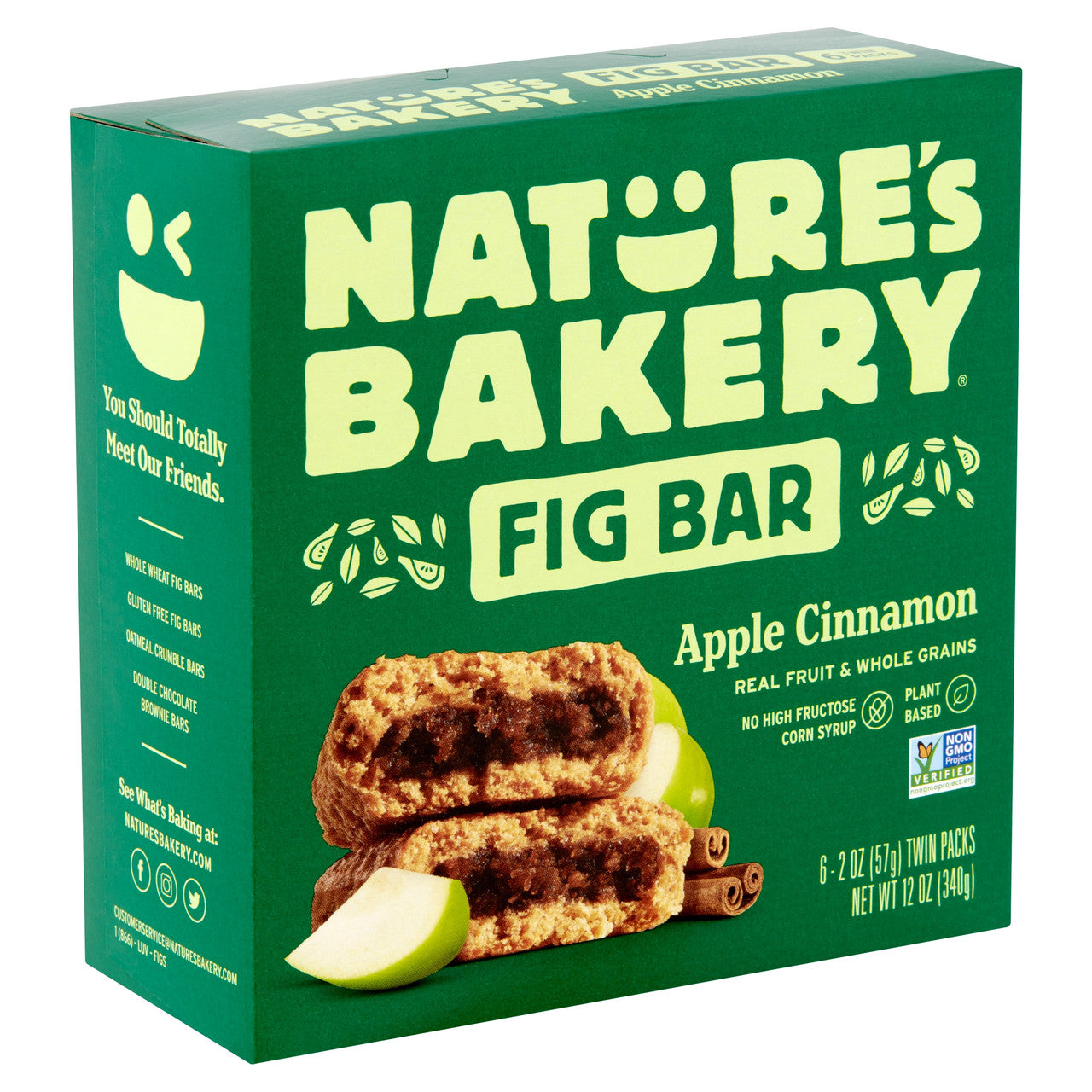 Nat Bkry Fig Bar Ap Cinn ( 6 X 6 Pack )