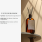 New Household Fragrance Refill Liquid 500ml Large Bottle, Indoor Flameless Fragrance Diffuser Refill with Rattan Sticks, Home Fragrance Ornaments and Aroma Diffuser Scents
