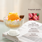 Fruit Ice Cream Creative and Beautifully Shaped Yogurt Cup Soy Wax Scented Candle, Dessert-Inspired Decorative Candle Gift for Birthday, Souvenir, Home Decor and Special Occasion Gifting