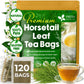 Premium Horsetail Leaf Tea Bags – Herbal Tea for Daily Wellness, Beauty Routine & Caffeine-Free Refreshment