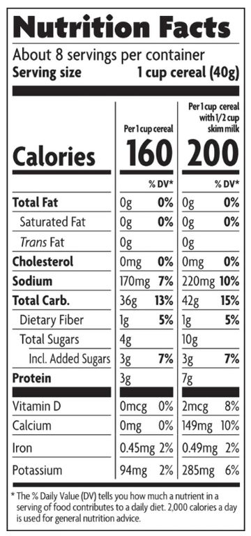 Cereal, Corn Flakes, Organic