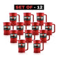 Redcupliving 24oz Reusable Red Beer Mug | BPA-Free, Shatter-Resistant Plastic
