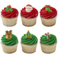 Holly Jolly Deco-On Sugar Shapes 126ct