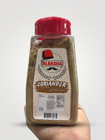 AlBasha Ground Coriander - Premium Aromatic Middle Eastern Spice