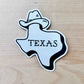 Texas Stickers Waterproof