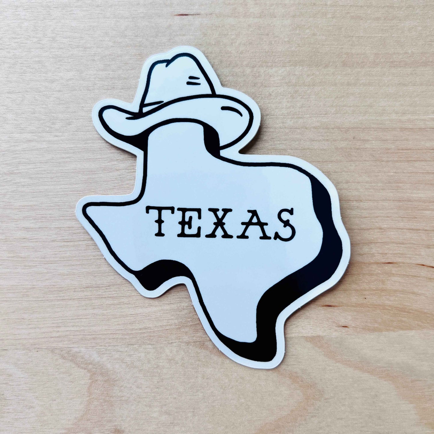 Texas Stickers Waterproof