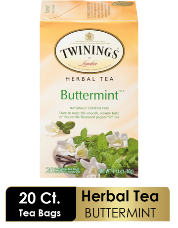 TWININGS TEA BUTTERMINT ( 6 X 20 BAG  )