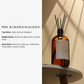 New Household Fragrance Refill Liquid 500ml Large Bottle, Indoor Flameless Fragrance Diffuser Refill with Rattan Sticks, Home Fragrance Ornaments and Aroma Diffuser Scents