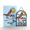 Sending Sunshine Cardinal 5"x7" Suncatcher Pop-Up Cards